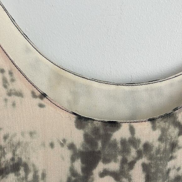 Chaser 100% silk chiffon long line babydoll camisole sz S - Picture 6 of 8